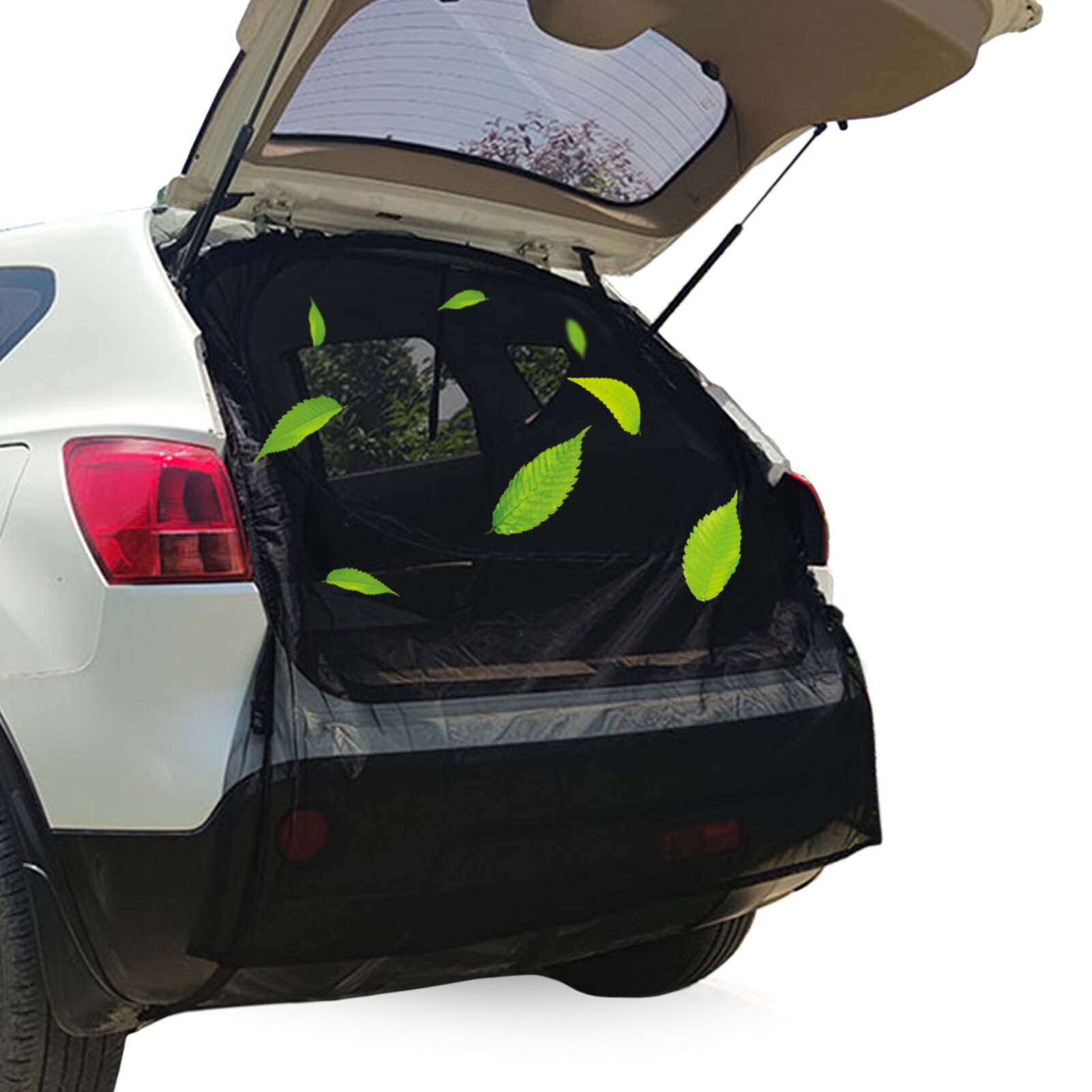 Cheap Goat Tents Fly Screen Magnetic For Vans Car Tailgate Net Anti Mosquitoes Rear Sunshade Screen Trunk Privacy Mesh For Self Driving Camping